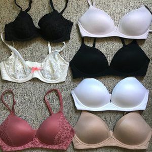 LOT of 7 Victoria's Secret Bras